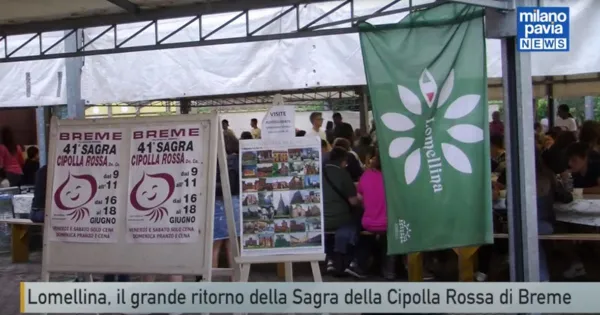Sagra della Cipolla Rossa di Breme 2023 - Immagine: 1