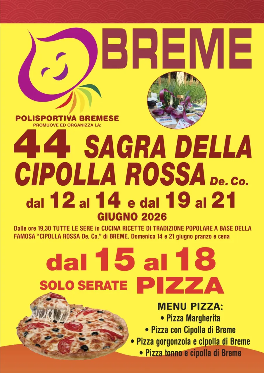 Locandina sagra 2026