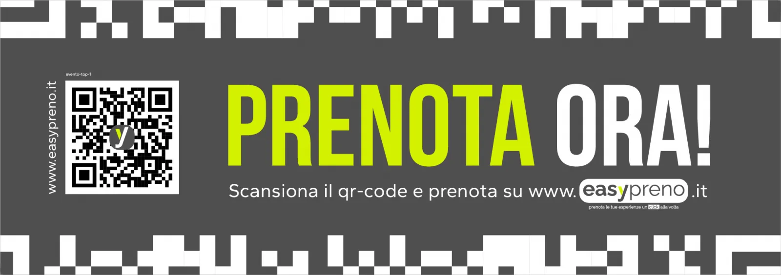 Prenota il tuo posto su easypreno!